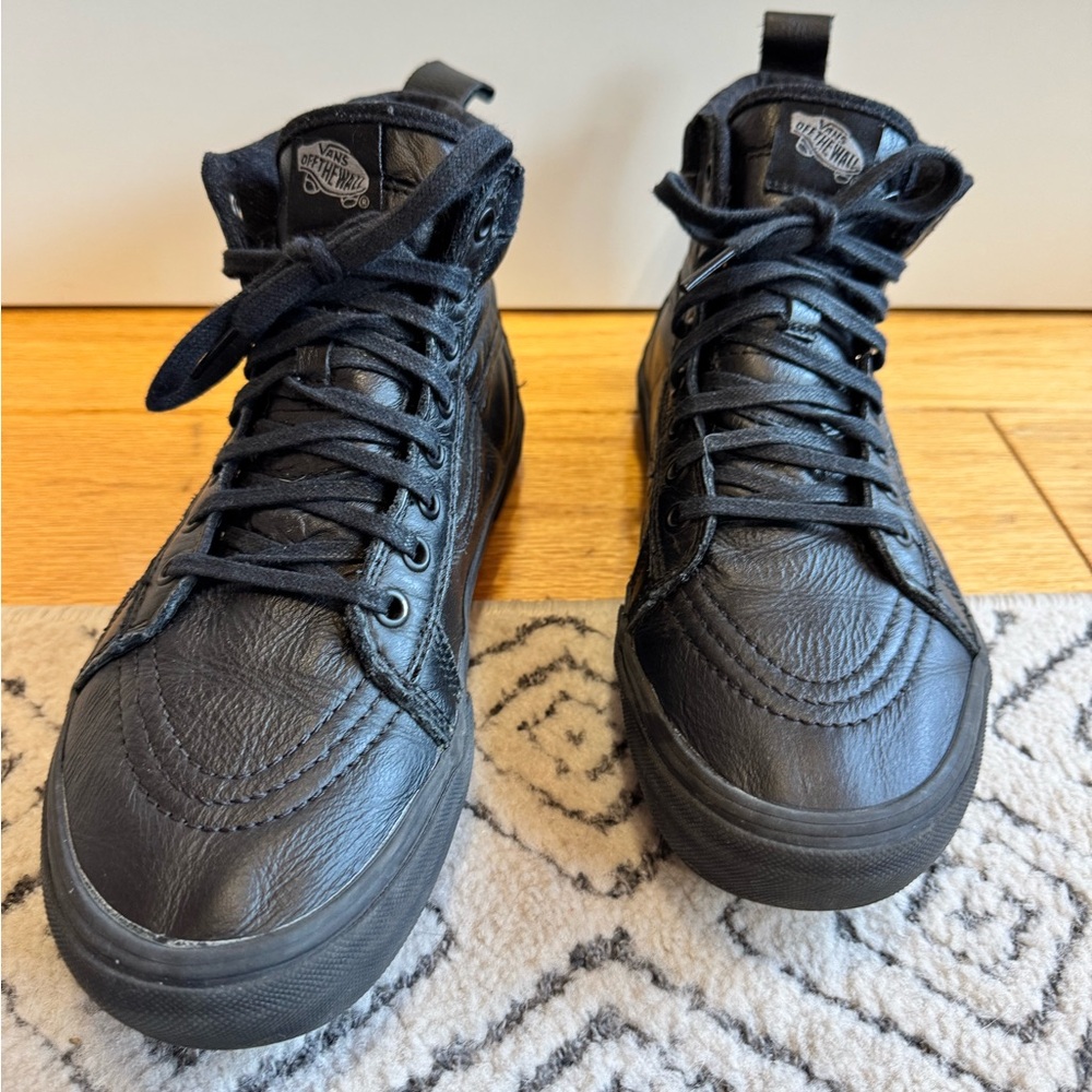 Vans Black High-Top Sneakers